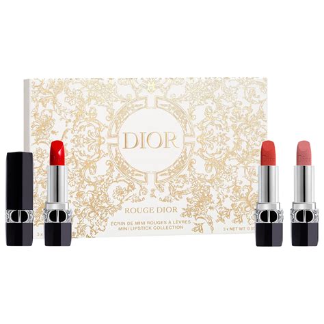 rouge dior miniature discovery set|Dior lipstick set.